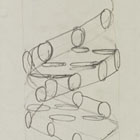 First Sketch of the DNA Double Helix