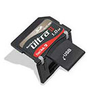 SanDisk SD Card and USB Drive Combo